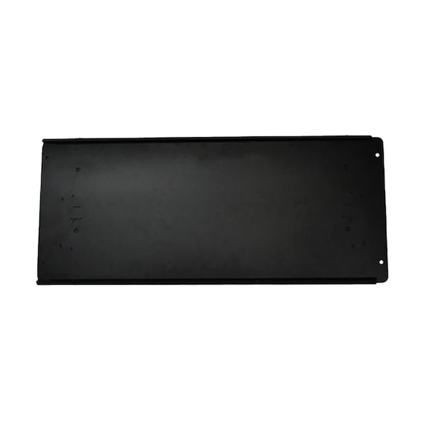 Lockey Usa 12in Panic/Exit Device Shield, Lockey PB1100, PB2500, Detex, Black PS3X1BLACK12 - main